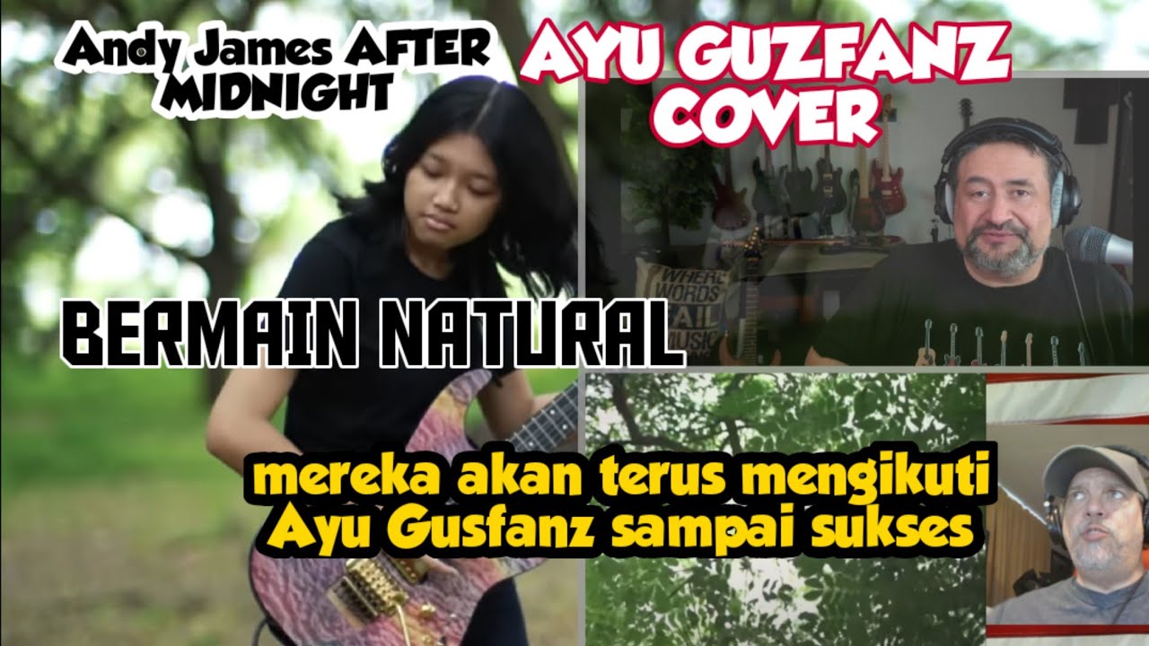 AYU GUSFANZ COVER| AFTER MIDNIGHT| ANDY JAMES