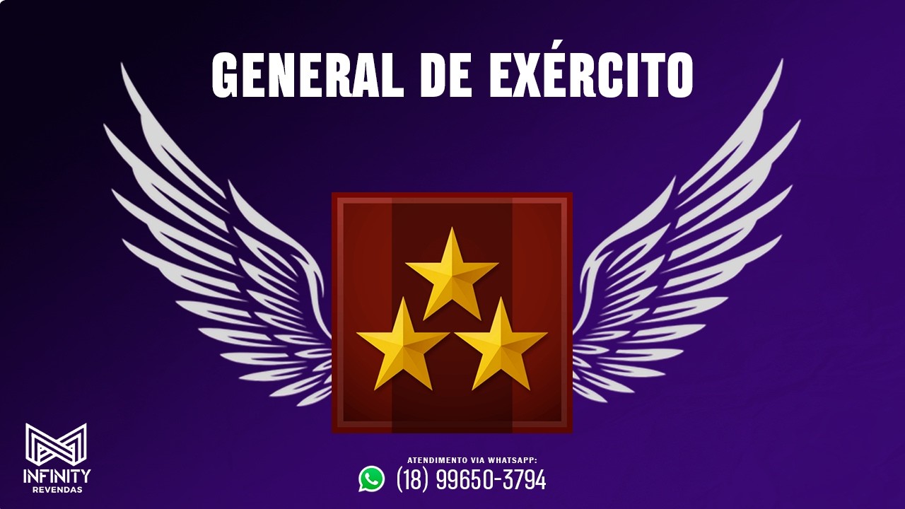 General de Exercito - infinity Revendas  ( VENDIDA )