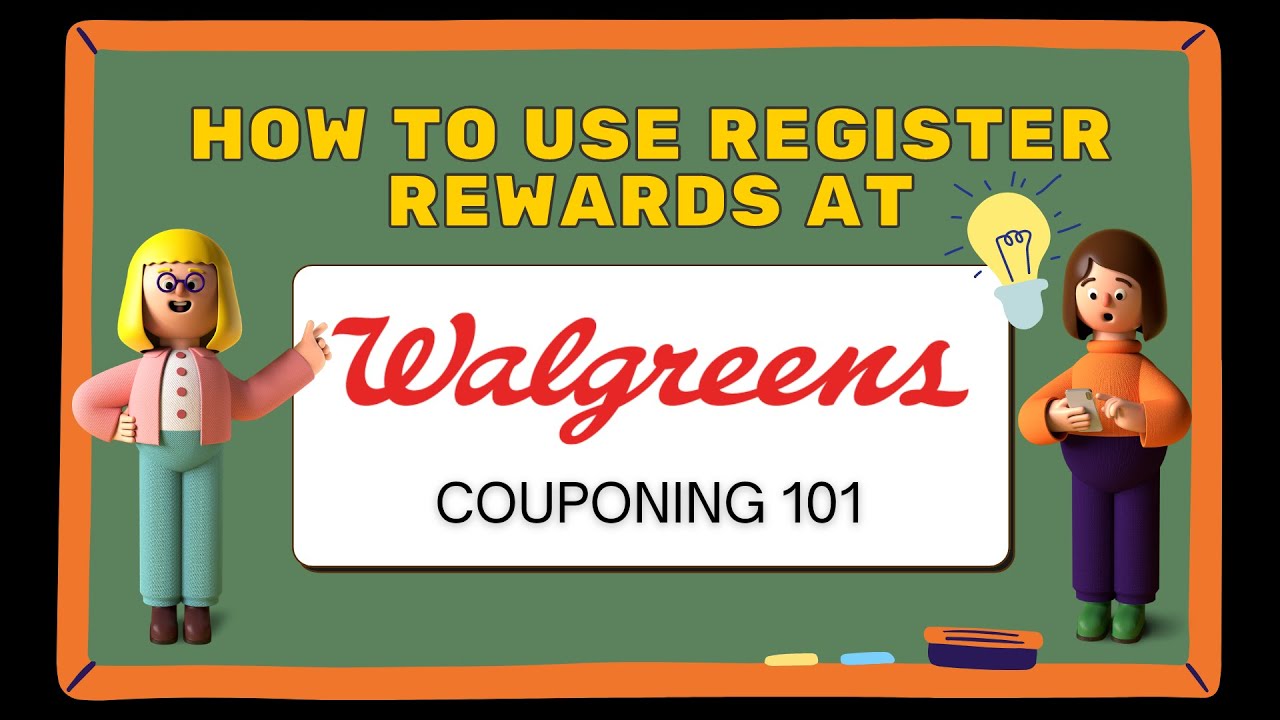 How To Use Register Rewards At Walgreens 😊
