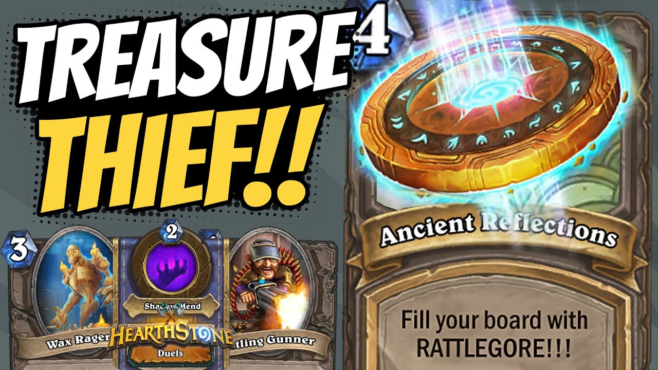 STEAL THEIR TREASURES!! Thief Priest Doesn't Need Their Own Deck!! | Duels | Hearthstone