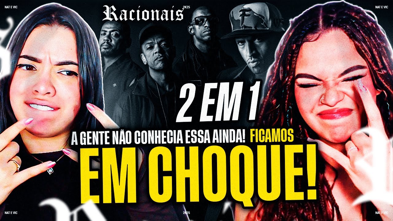Racionais Mc's - VIDA LOKA 2 & TÔ OUVINDO ALGUÉM ME CHAMAR | Nat e Vic MV [REACT]