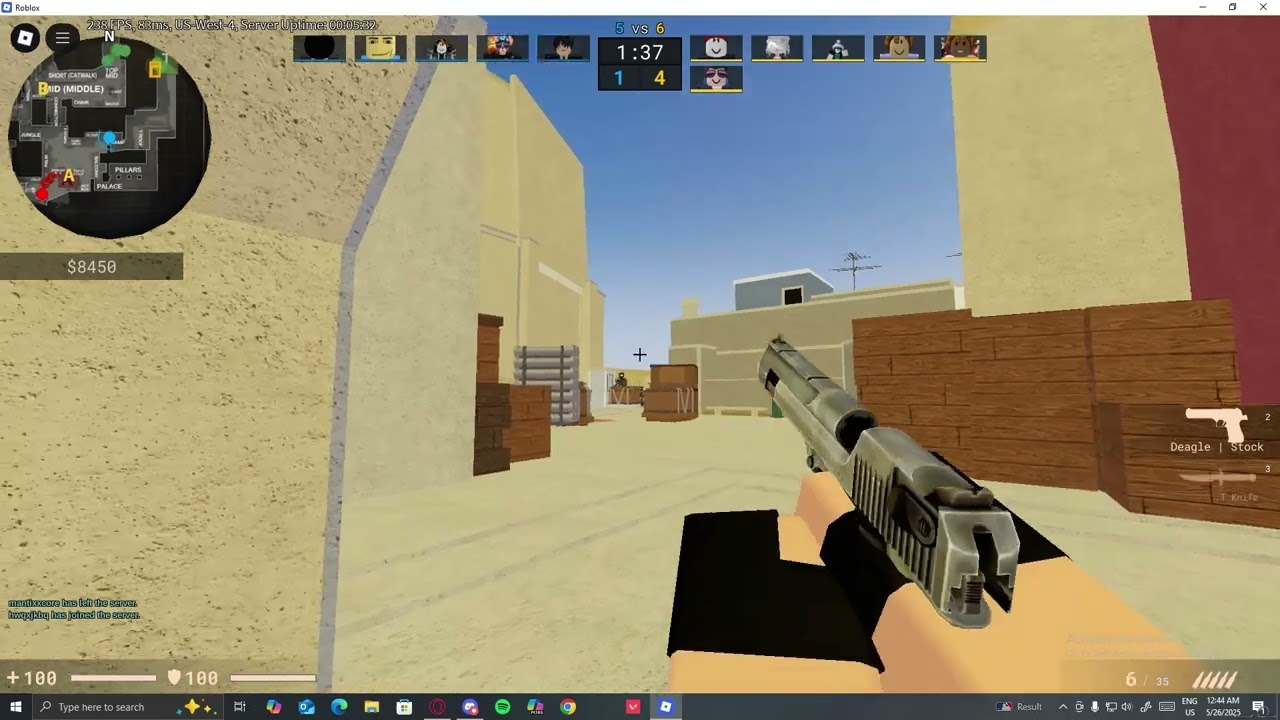 how to get kicked in one round