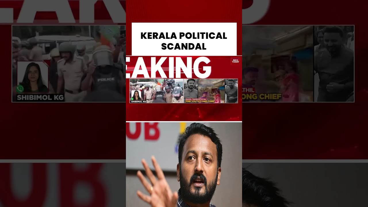 Suspended Kerala Congress MLA Rahul Mamkootathil Booked in Rape Case | India Today News