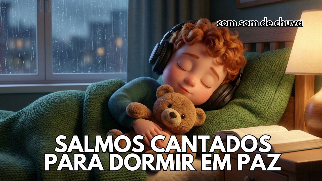 Ansiedade Não Vai Roubar Sua Paz Hoje | Salmos Cantados para Dormir em Paz