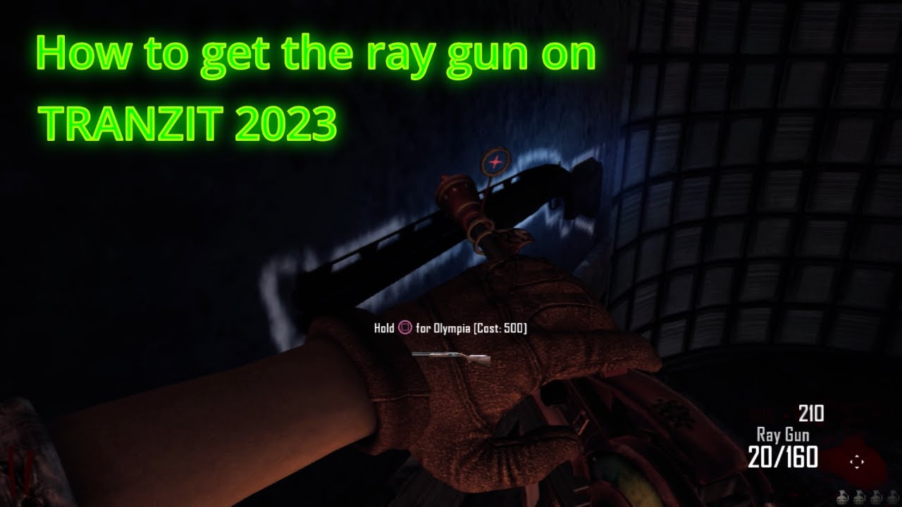How to get the ray gun on Tranzit black ops 2 zombies
