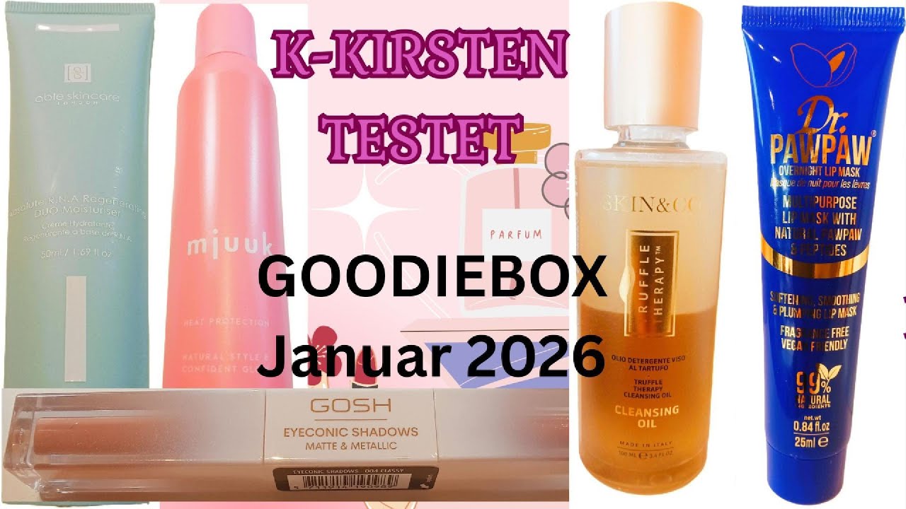 GOODIEBOX Januar 2026 - für mich die Letzte-diesmal wirklich!! #goodiebox #unboxing  #unboxingvideo