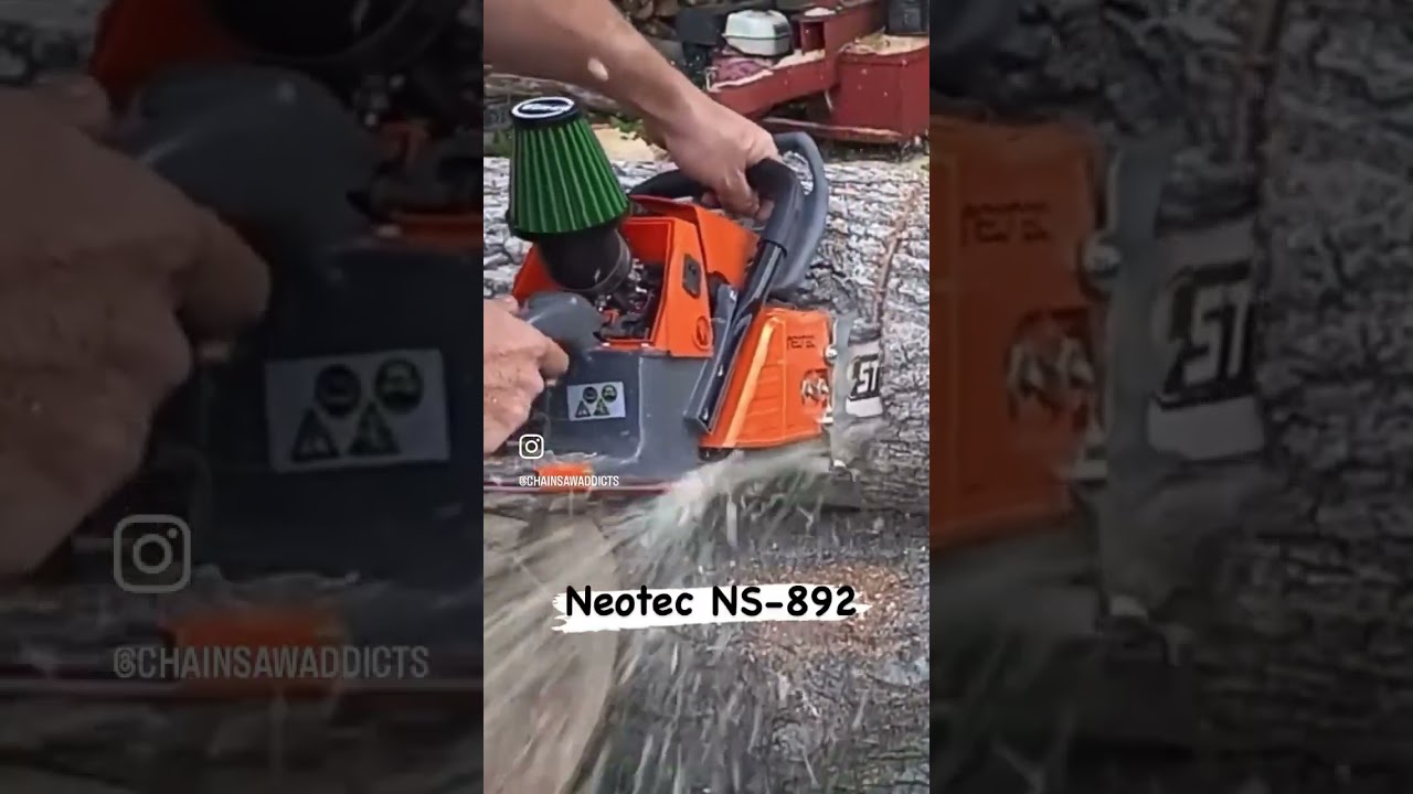 Ported Stihl 660 Clone Chainsaw | Neotec NS-892 #shorts #chainsaw