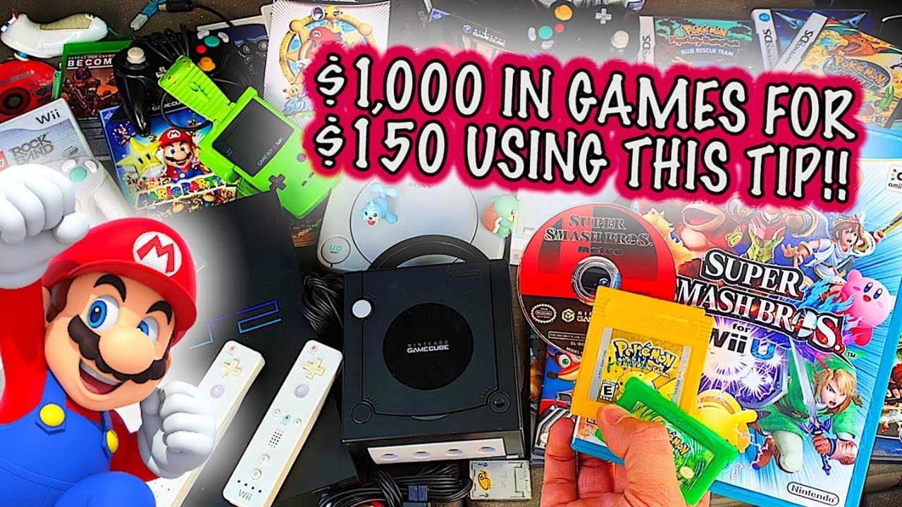 THIS IS THE BIGGEST TIP FOR GAME HUNTING! (Live Video Game Hunting) || $10 Dollar Collection (Ep:18)
