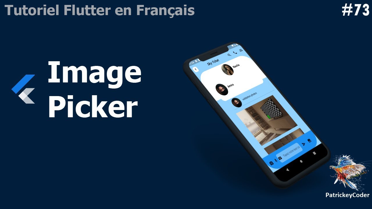 #73-Tutoriel Flutter en Français - Image Picker