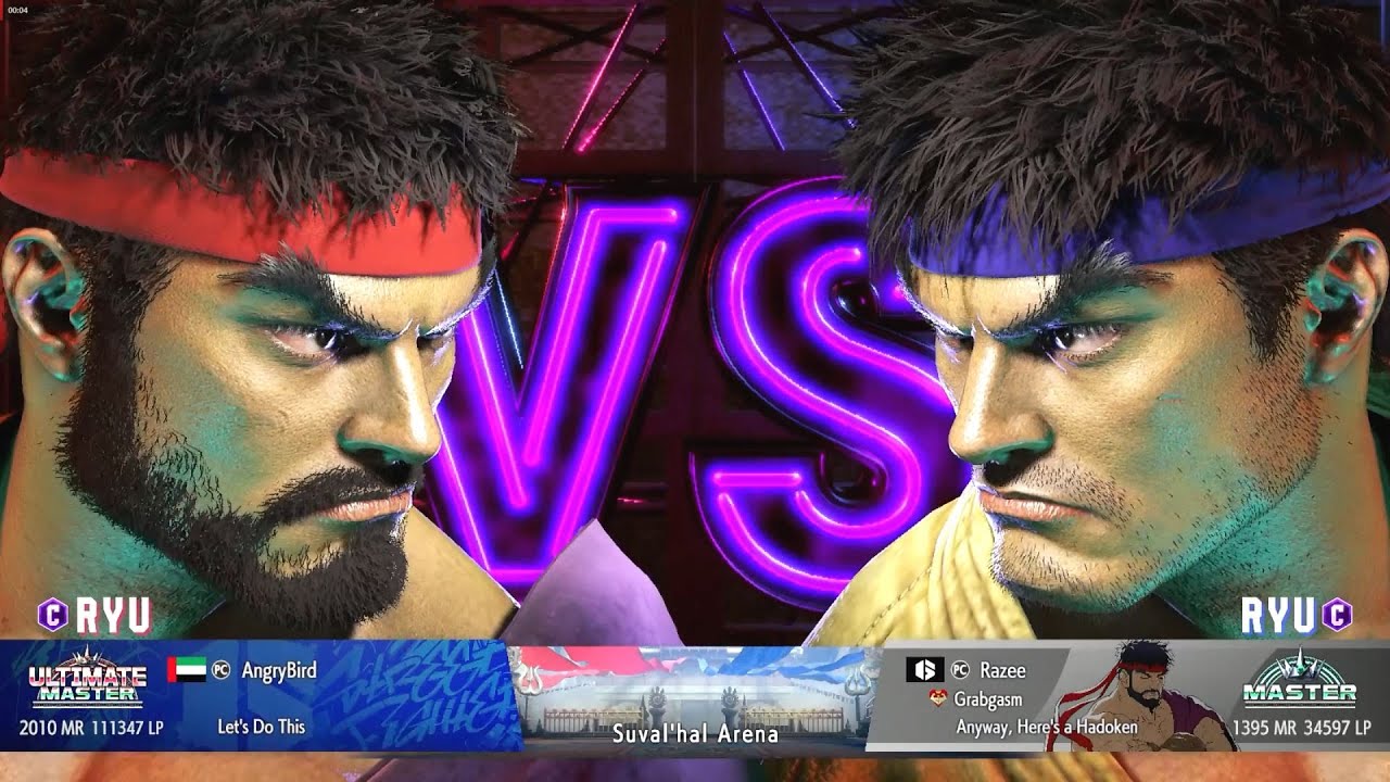 Angry Bird Ryu Ranked Match Street Fighter 6