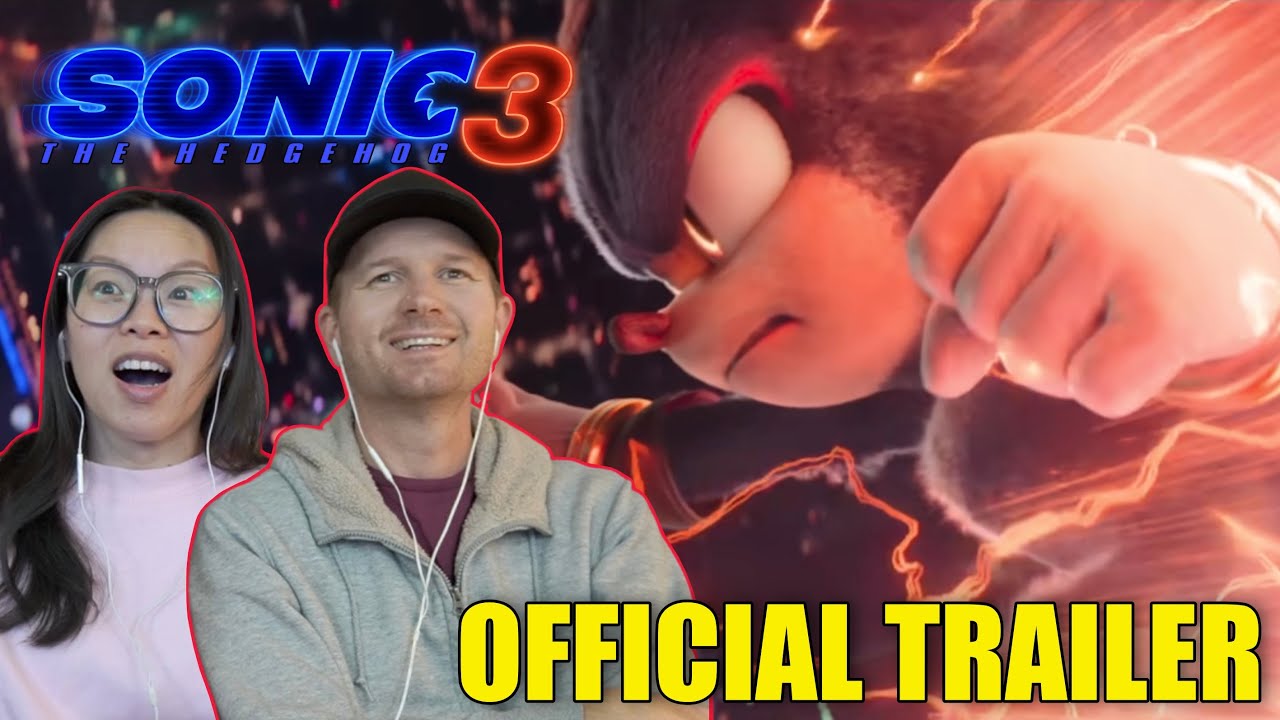 Sonic the Hedgehog 3 Official Trailer | Reaction & Review | Keanu Reeves | Jim Carrey