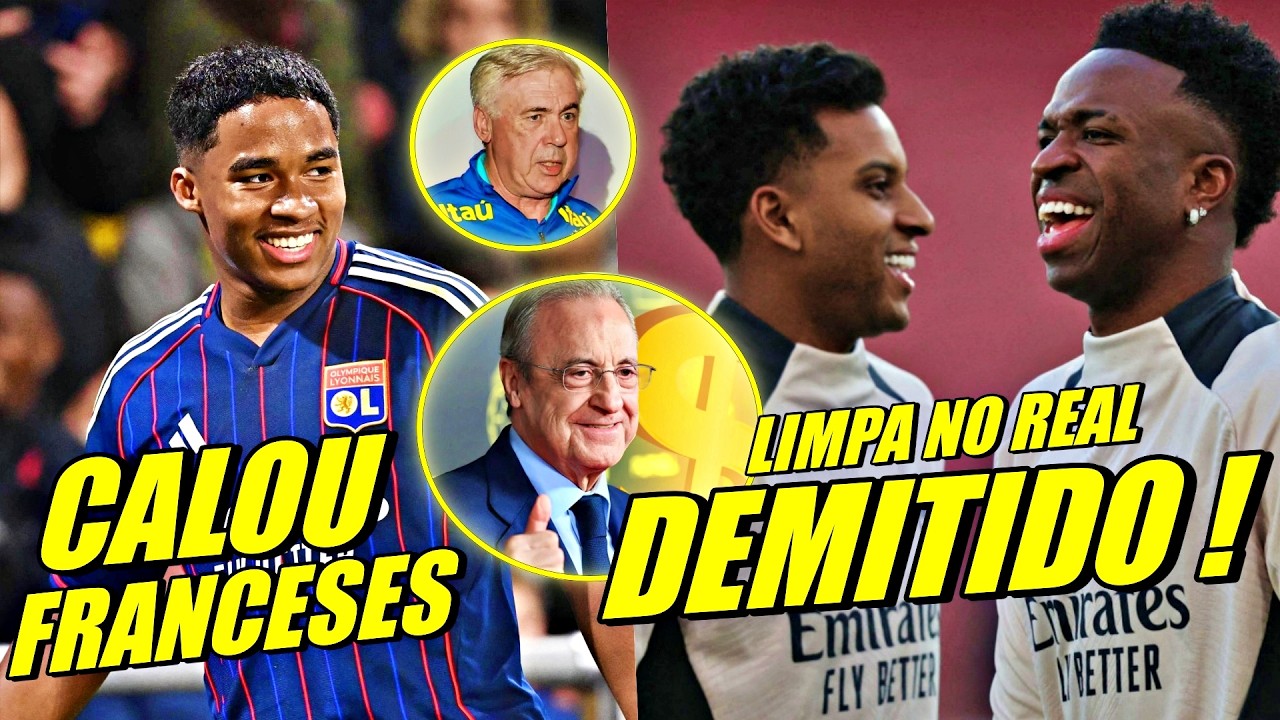 SALVOU !! ENDRlCK CALA FRANCESES ! BRASILEIRO DEMITIDO NA LIMPA DO REAL E MAIS