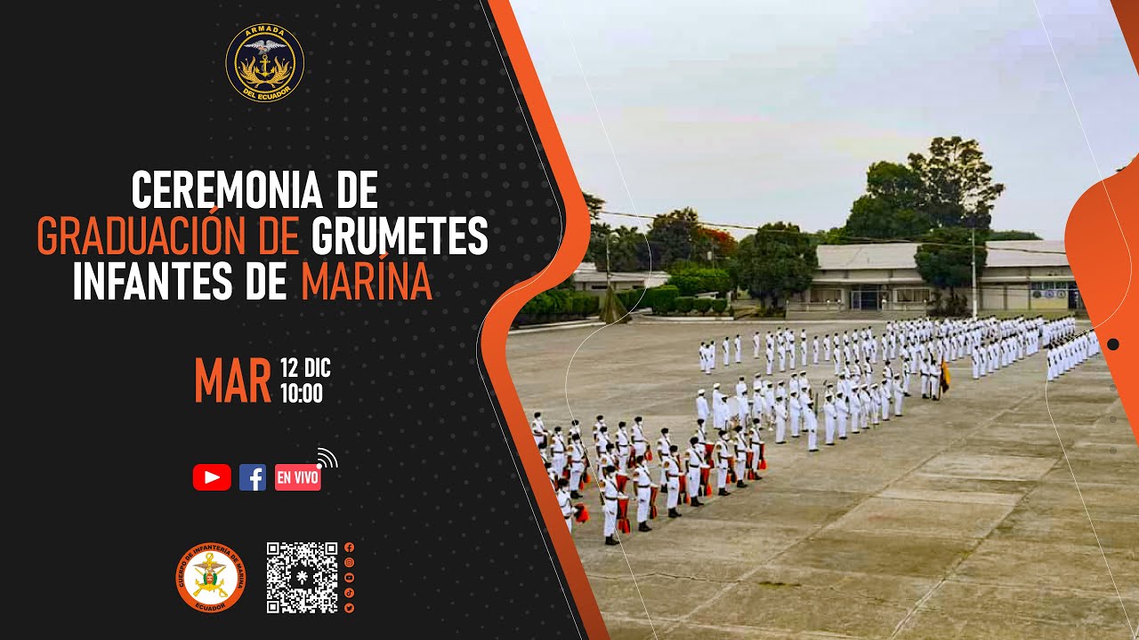 Ceremonia de Graduación de Grumetes Infantes de Marina