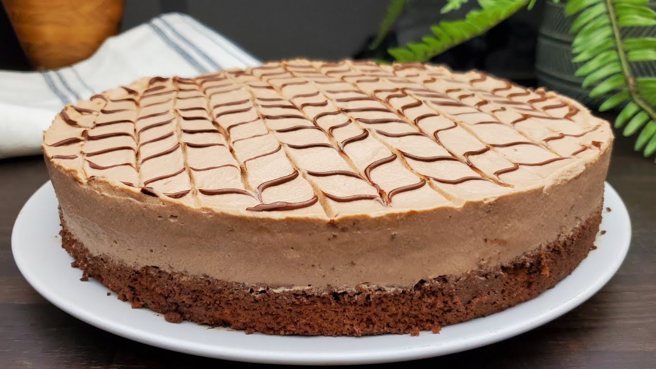 كيكة موس النوتيلا الرهيبه بكل تفاصيلها كيكة دسباسيتو | Nutella Mousse Despacito Cake