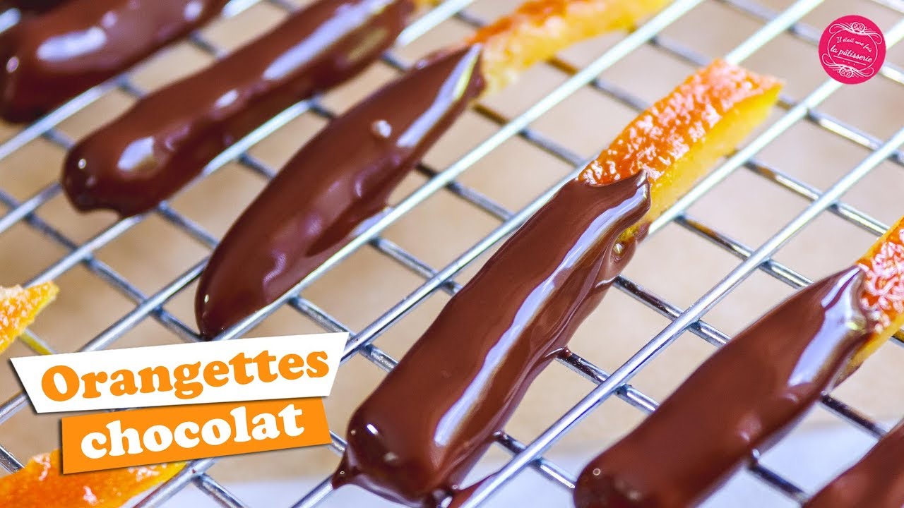 🍊 ORANGETTES AU CHOCOLAT 🍊