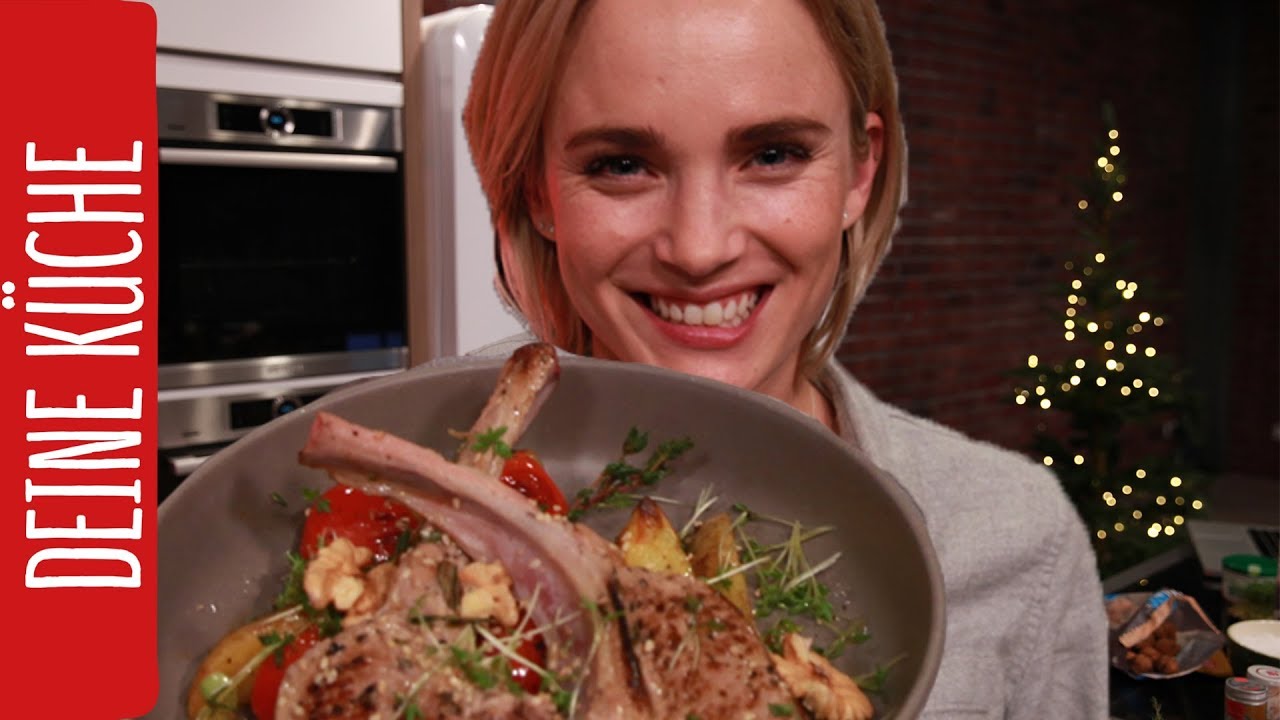 Lamm-Karree mit Rosmarinkartoffeln mit Annie Hoffmann | REWE Deine Küche