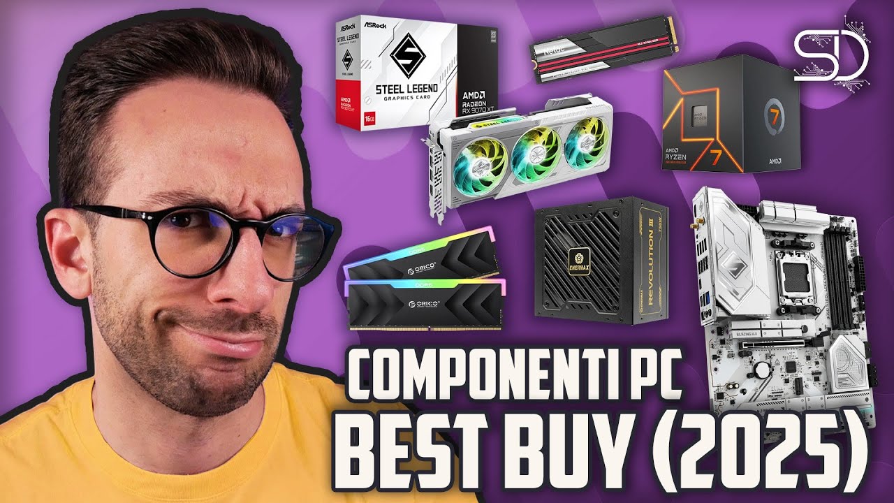 GUIDA AI COMPONENTI PC BEST BUY (PER CATEGORIA) DA COMPRARE OGGI 🔥