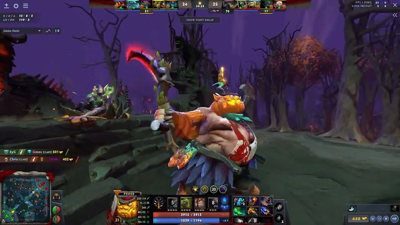Morph Pudge = Big Stink