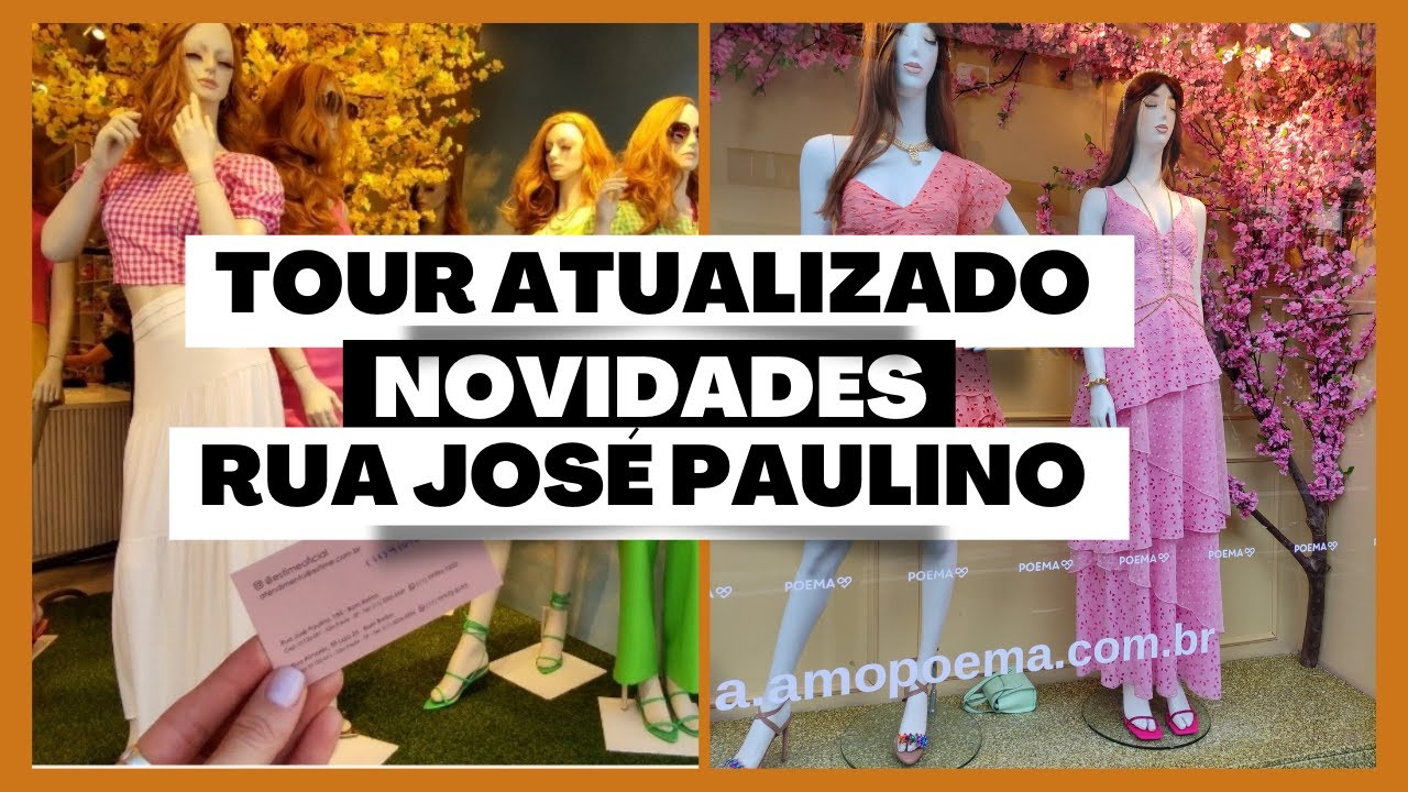 Lojas na José Paulino São Paulo - Tour atualizado - Atacado e Varejo com Contatos #bomretiro #lojas