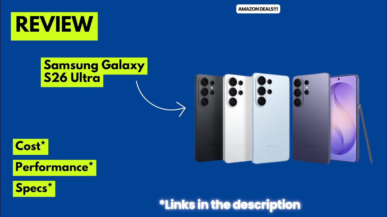 Samsung Galaxy S26 Ultra Review 2026 | Unlocked Android, 512GB, AI Camera, Privacy Display