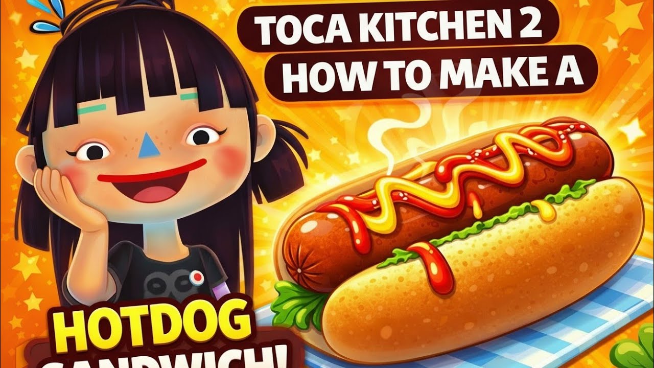 How To Make Sausage Sandwich In Toca Kitchen 2 