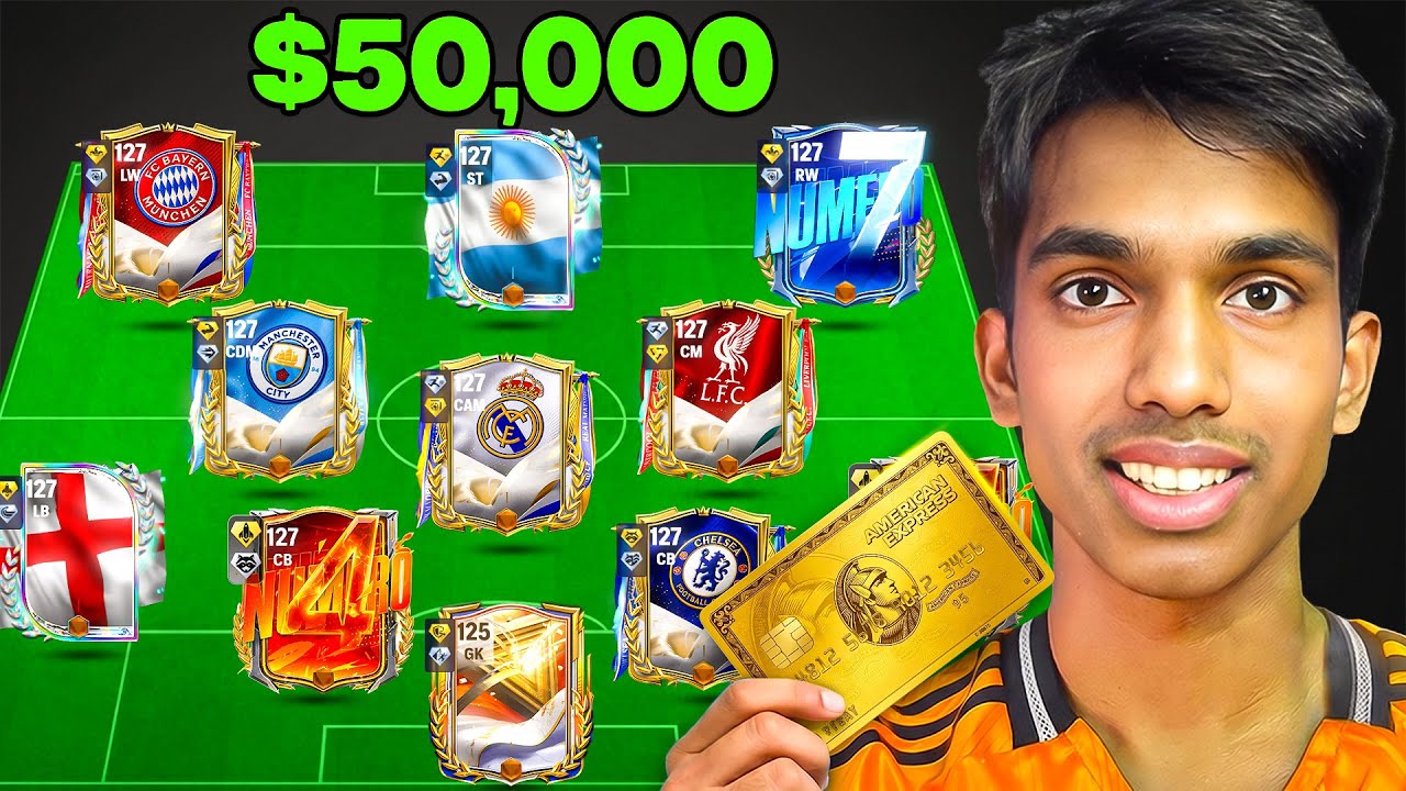 I Packed The Most EXPENSIVE SQUAD In FC Mobile!