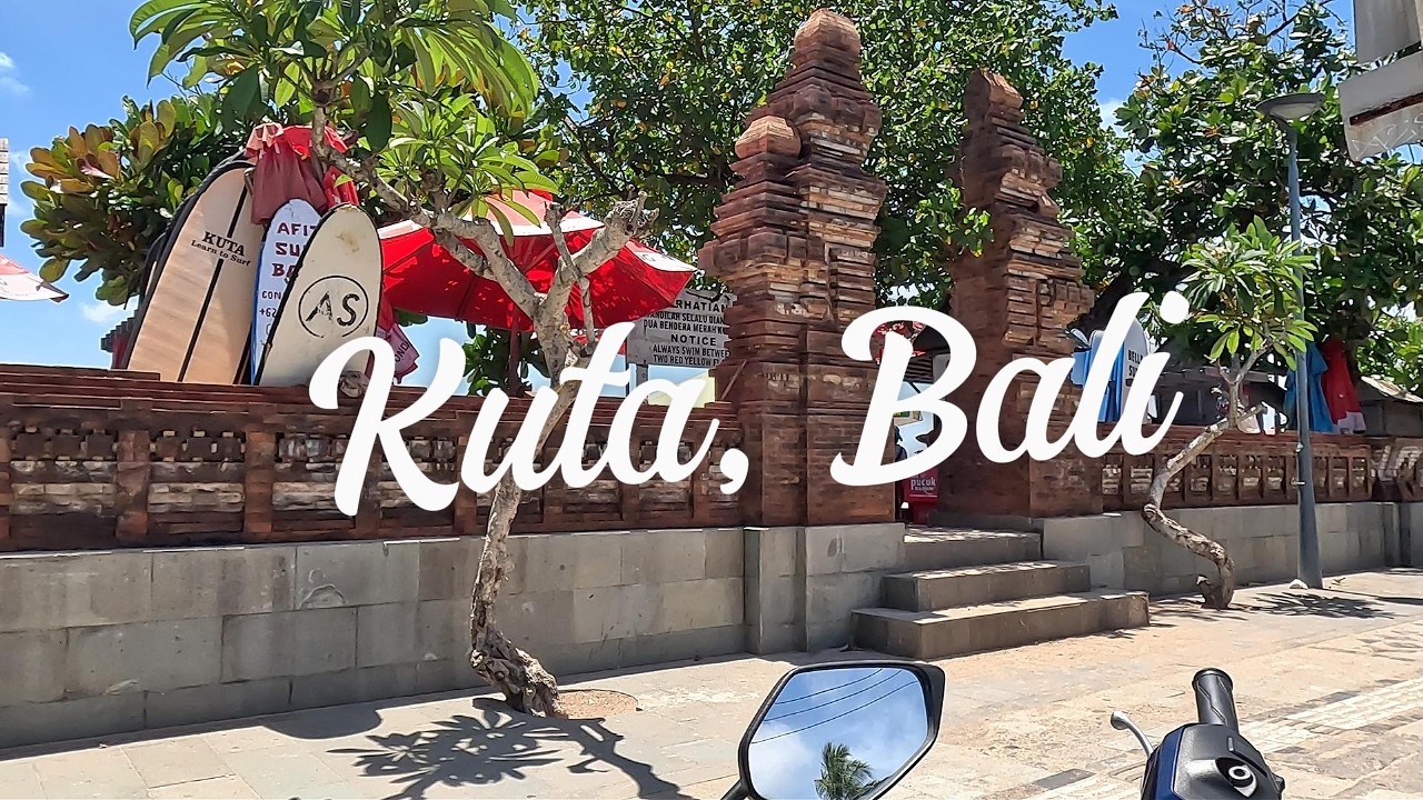 아무도 안 궁금하겠지만 기록한 발리 일상 | 쿠타 바이크 드라이브 (Kuta, Bali)