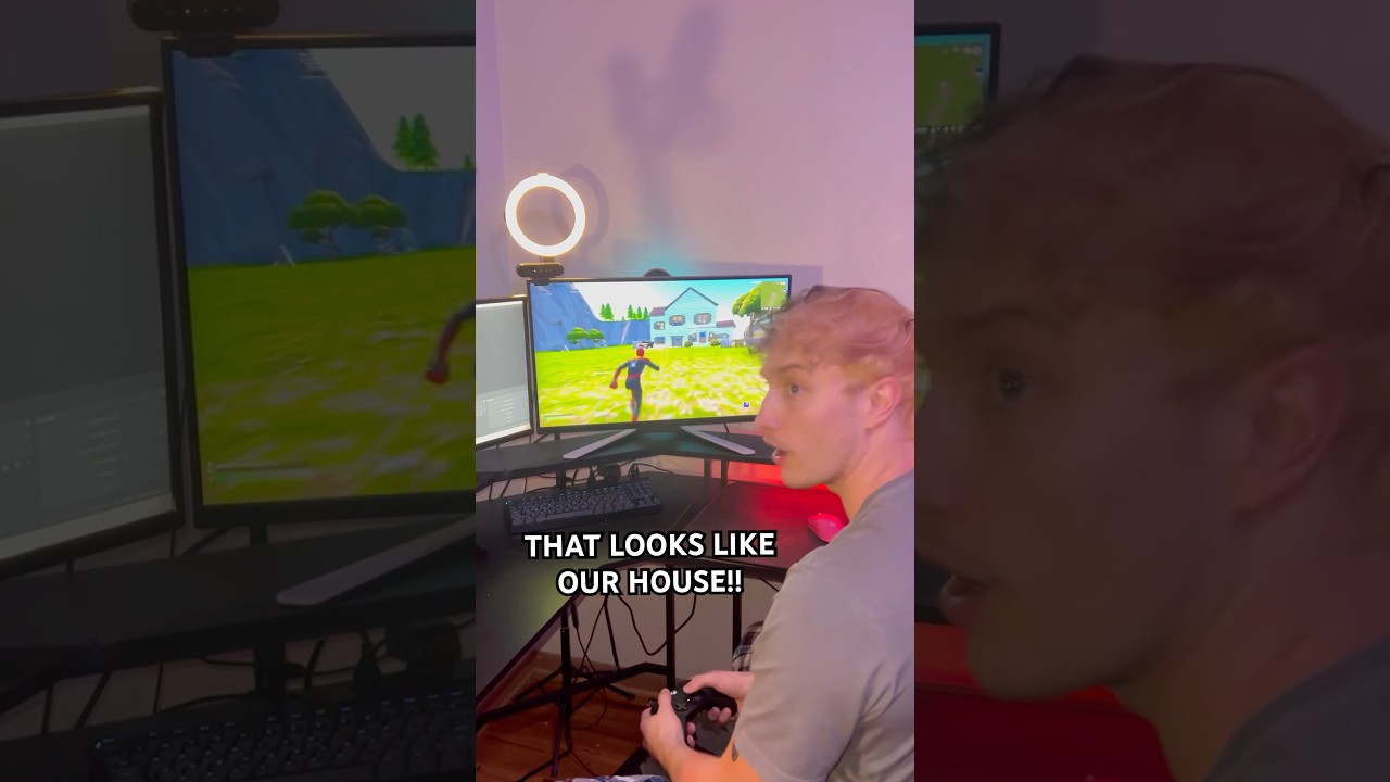 SPIDER-MAN BROKE INTO MY HOUSE.. (fortnite)