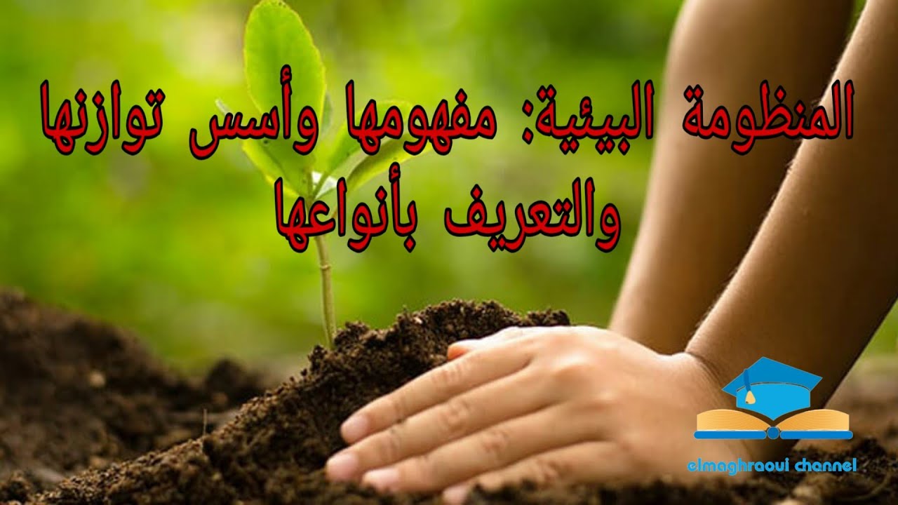 دروس الاجتماعيات المنظومة البيئية مفهومها أسس توازنها والتعريف بأنواعها