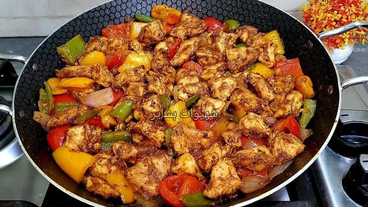 🔥 بنص صدر دجاج وغي فالمقلاة 😱 وصفة غداء ولا عشاء اقتصادية وخفيفة 😋 بنتها خطيييرة 💯 غتحمقي عليها!