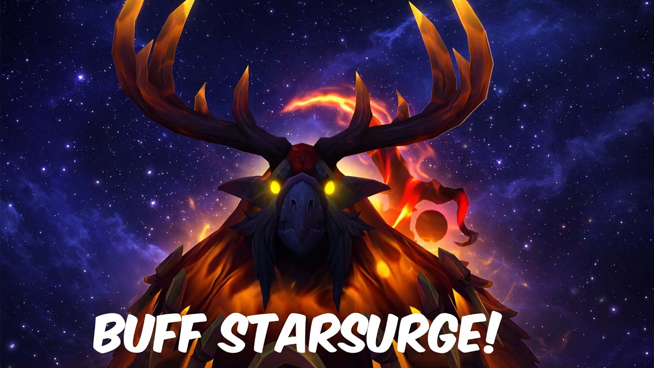WTB STARSURGE BUFFS! - Balance druid pvp midnight