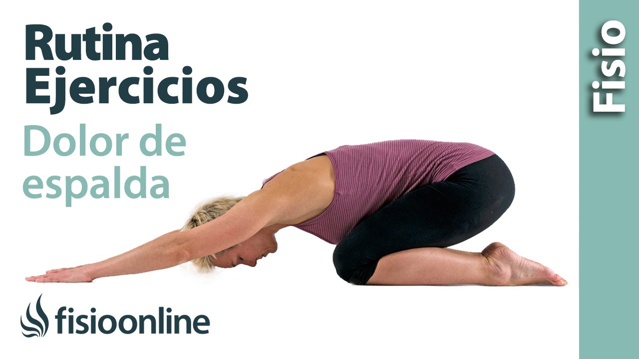 Ejercicio para el dolor de espalda - Mahometano