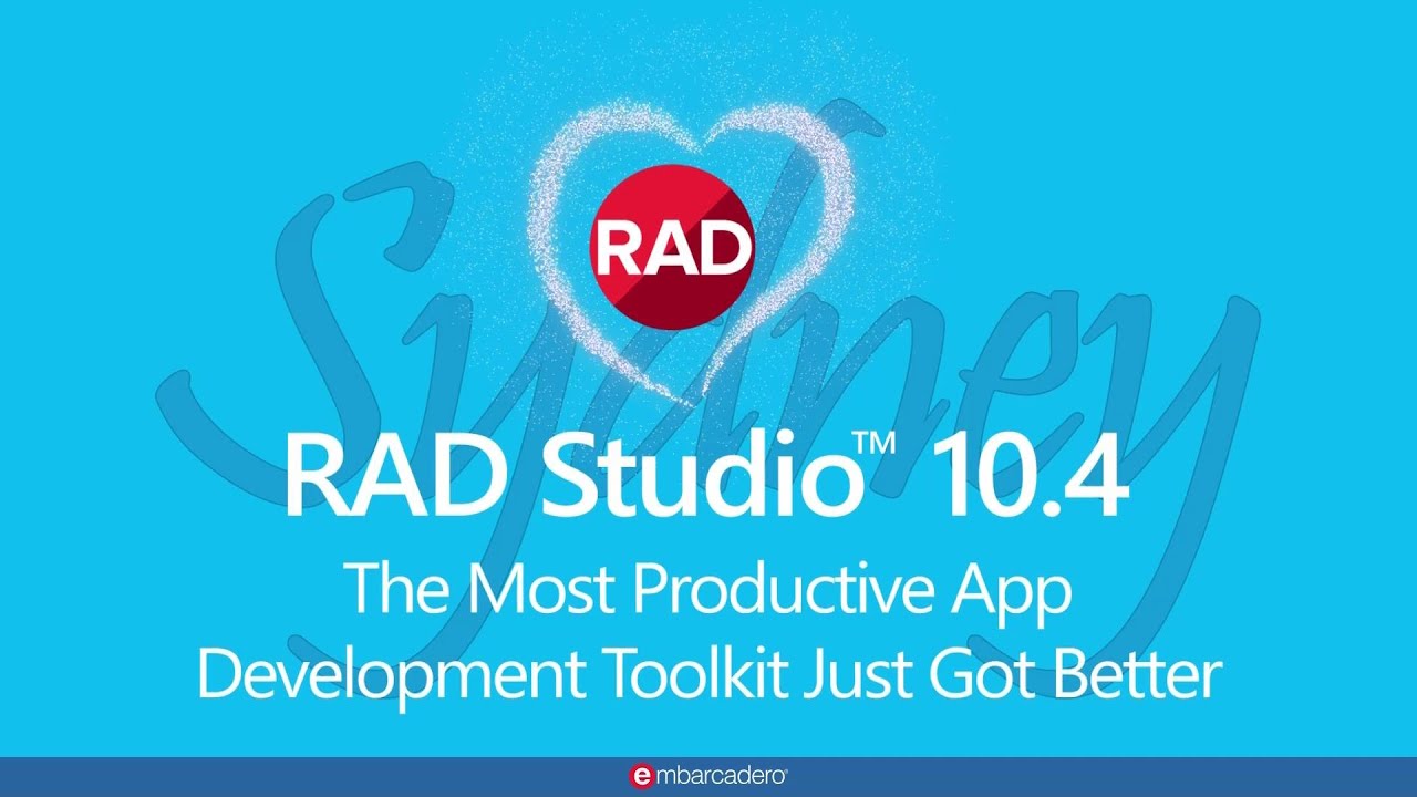 Launch Webinar Replay for RAD Studio 10.4 Sydney
