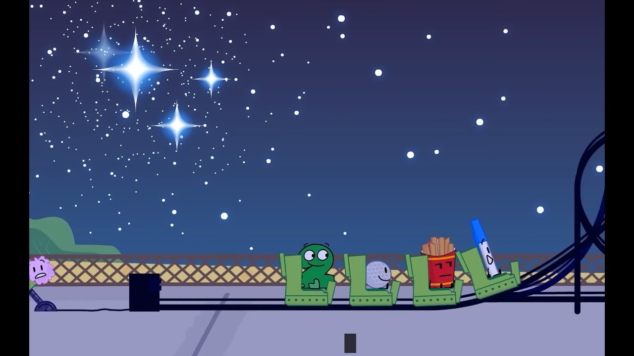 PUFFBALL, NO!!! - BFDI:TPOT 3: Getting Puffball To Think About Rollercoasters Reaction
