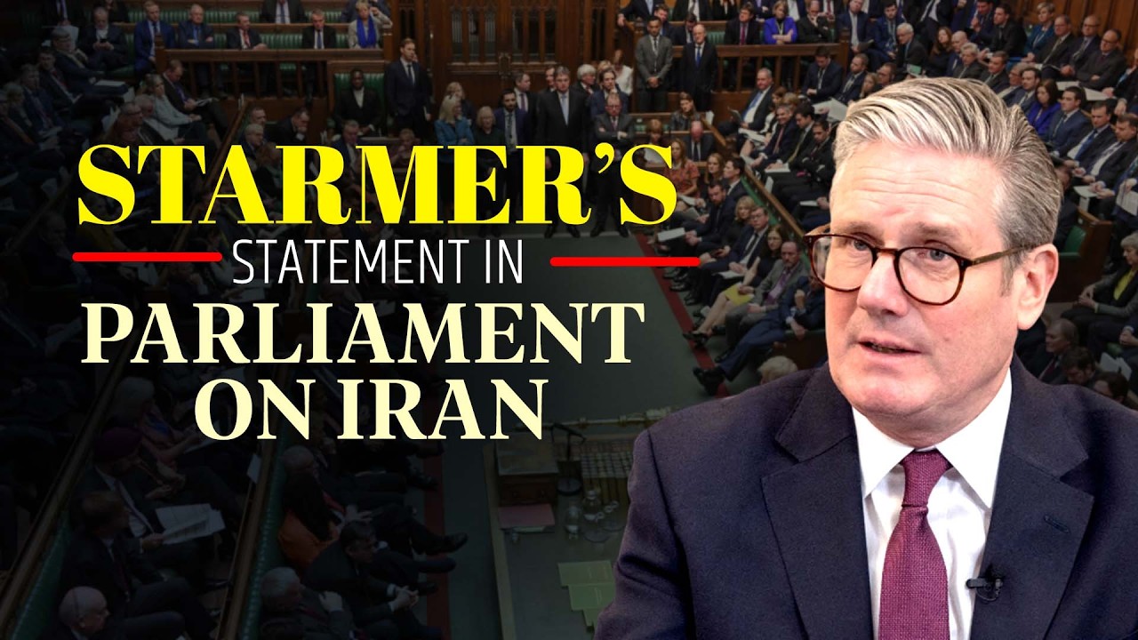 LIVE: British PM Starmer’s statement in the House of Commons on Joint US-Israel strikes in Iran
