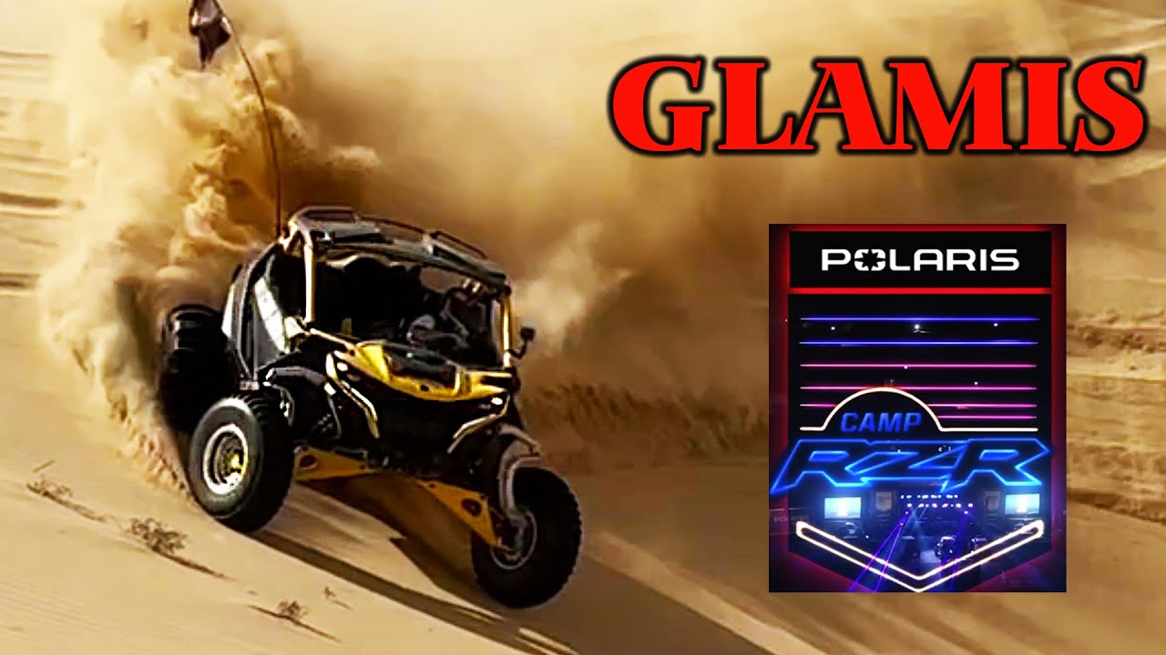 CAMP RZR! Maverick R at Glamis Sand Dunes!