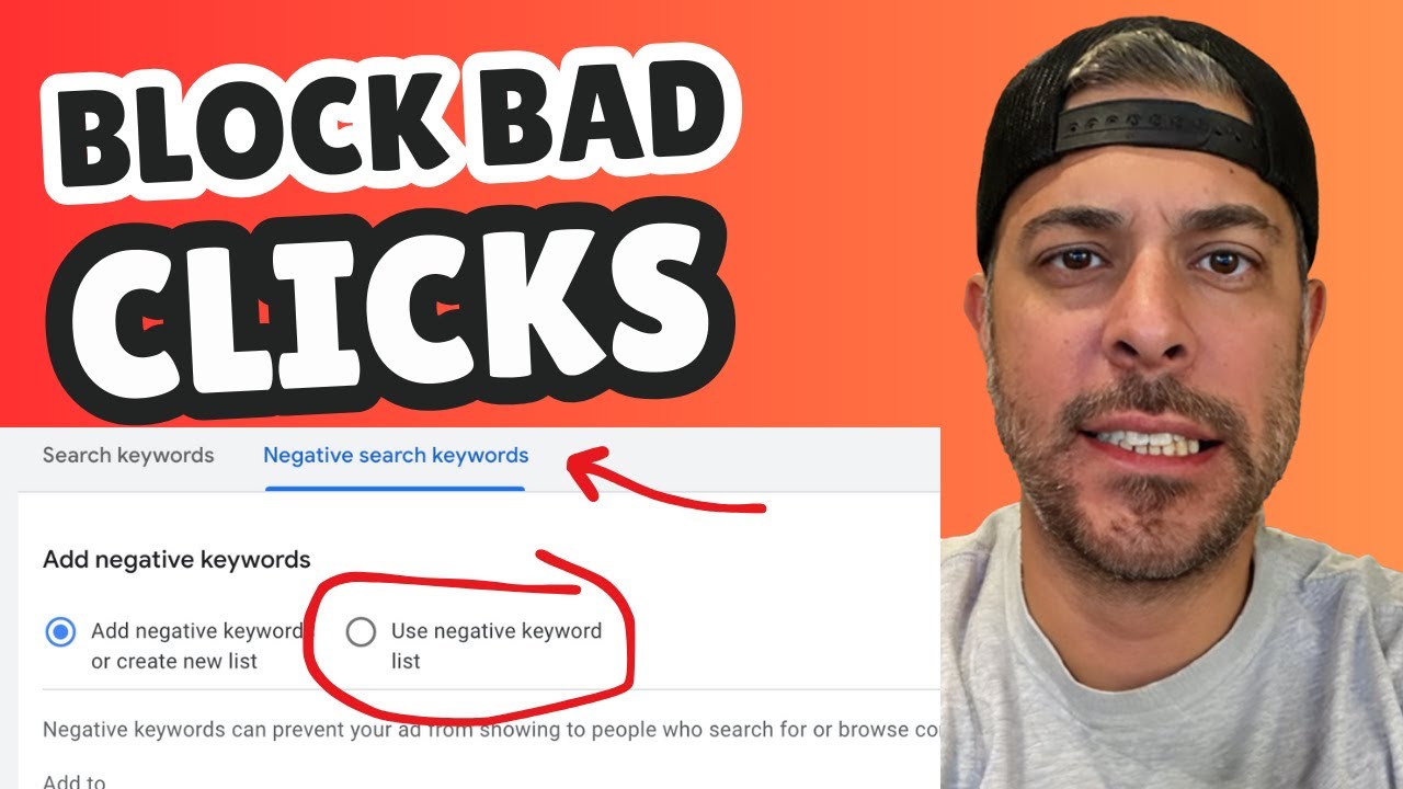 Use NEGATIVE Keyword Lists to Win (Follow These 2 Strategies)
