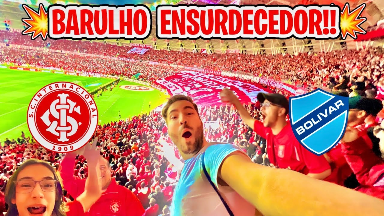 ENNER VALENCIA FEZ O BEIRA RIO DESABAR - SURREAL/ Internacional 2 x 0 Bolívar