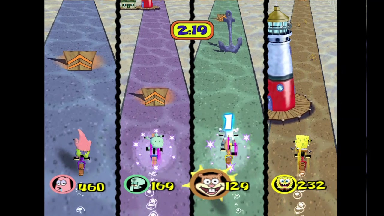 Spongebob Lights Camera Pants - Pedal Of Honor Gameplay