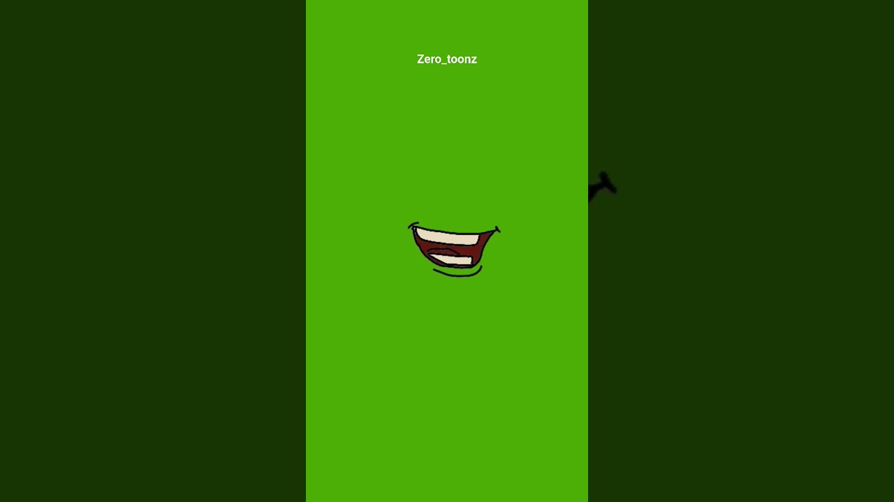 Green screen lips sync... #animation....
