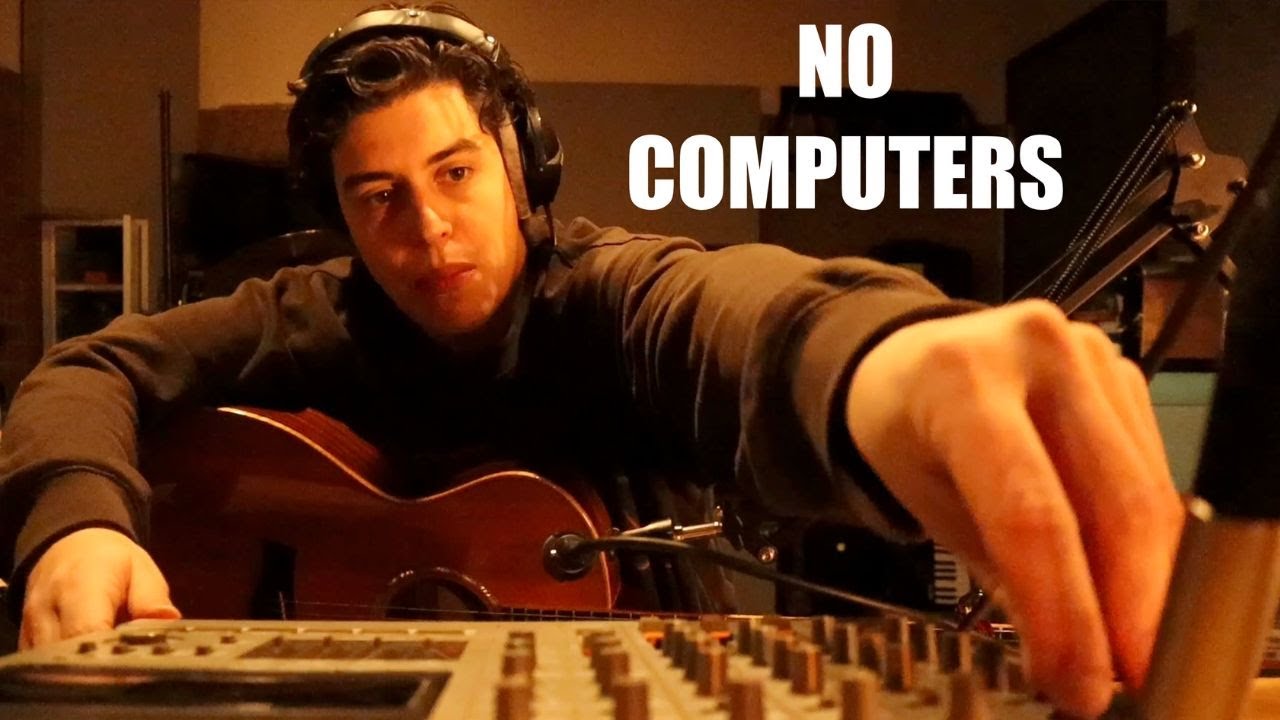 How to Record a Song on a Tascam 424 MK1 (Full Analog Process)