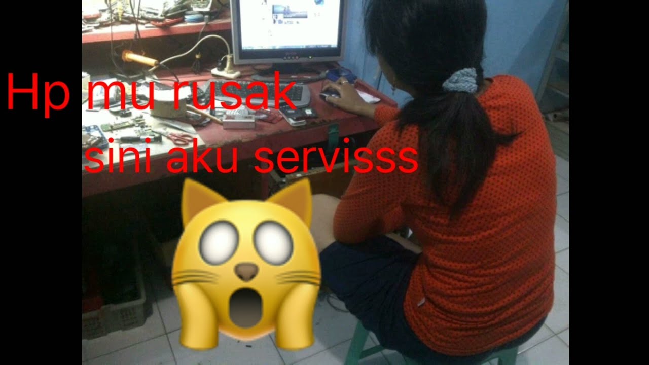 servis hp vivo y81 blank hitam