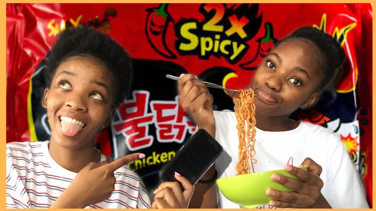 Put Your Finger Down challenge ft Spicy Noodles🥵🍜