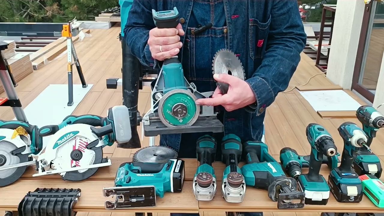 Мои аккумуляторные помощники Makita lxt