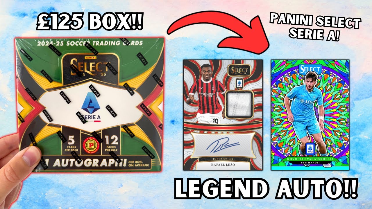 Panini Select Serie A 2024/25 International Box opening and review!