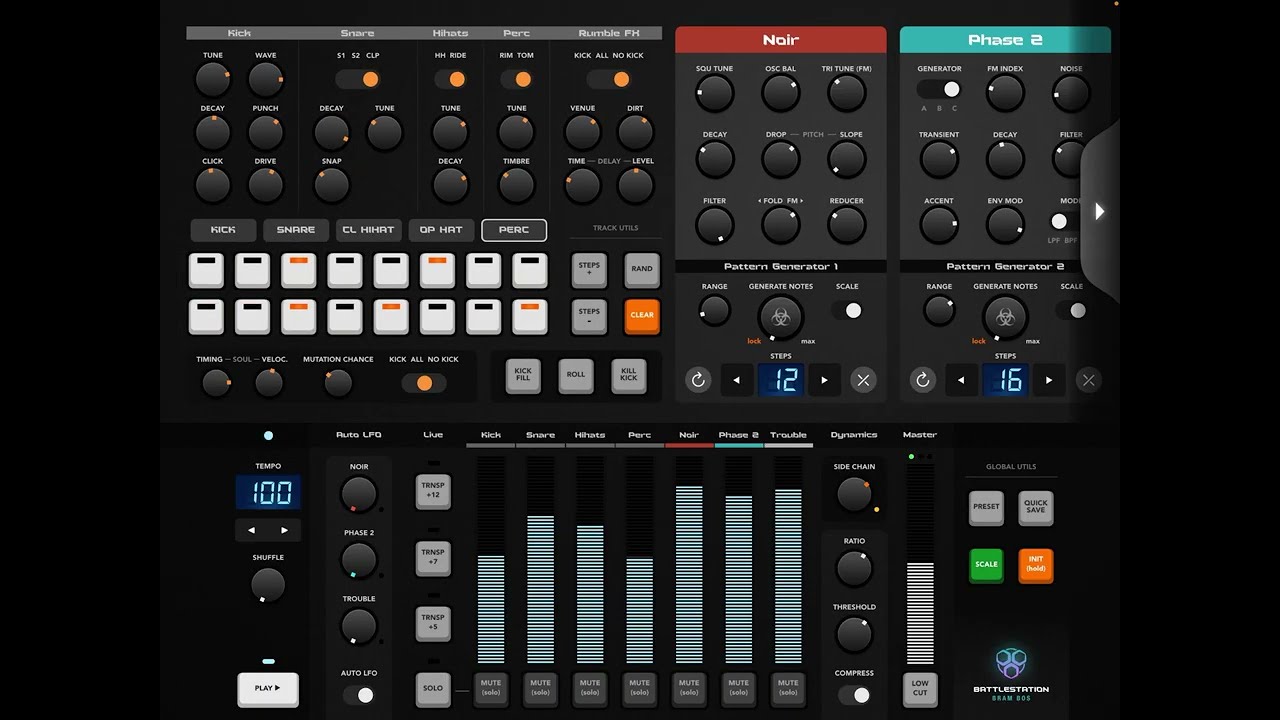 Battlestation! = НОВОЕ ПРИЛОЖЕНИЕ ДЛЯ СОЗДАНИЯ EDM-БИТОВ ДЛЯ iOS - A: Первая попытка без чтения р...