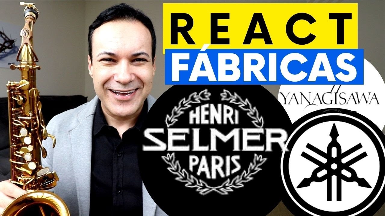 Reagindo a fábrica da Selmer Paris e a fábrica dos saxofones Yanagisawa Japão melhores do mundo.