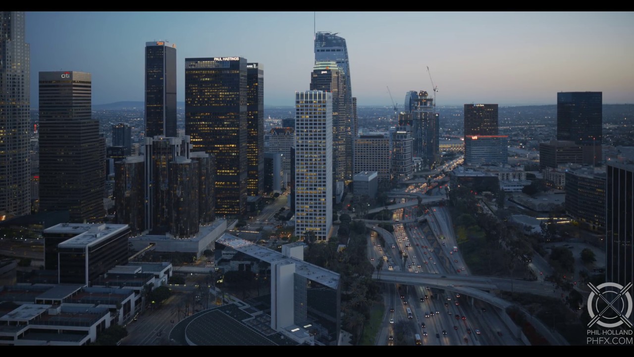 5 Minutes Above Los Angeles in 8K
