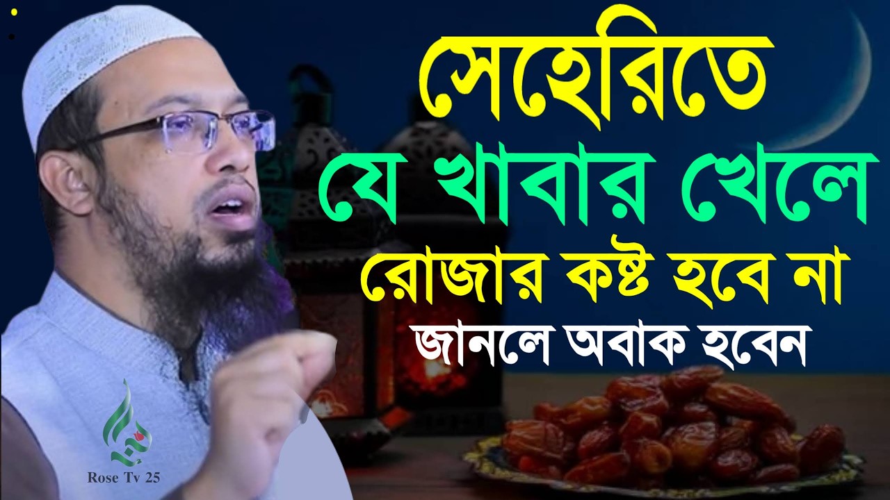সেহেরিতে এই খাবারটি কখনোই মিস করবেন না আজ ই কিনে রাখুন। শায়খ আহমাদুল্লাহ, Sheikh Ahmadullah