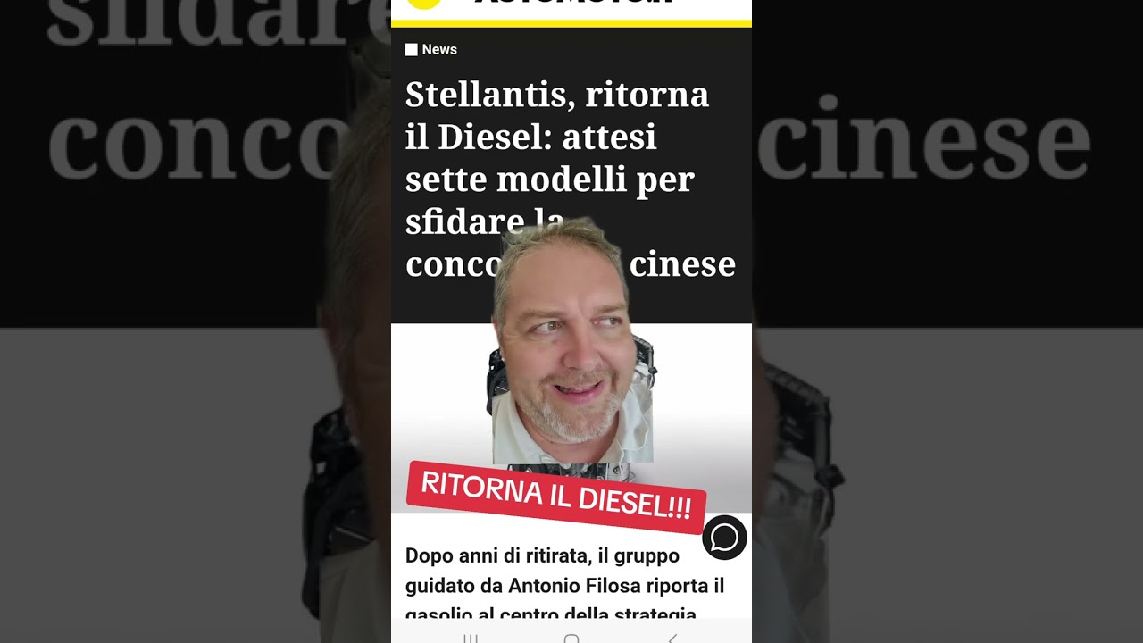 DIESEL IS BACK...
